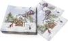 20 Servietten Ski Hut - Lift an Skihütte 33x33cm Produktbild-Vorschau 4