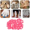 100 Krallenschützer für Hunde, weiches PVC, dunkelrosa, Produktbild-Vorschau 2
