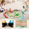 GOPLUS 94 Spielzeugteile Kleinkind Eisenbahn Set, Produktbild-Vorschau 9