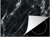 KitchenYeah© Herdabdeckplatte Marmor - Schwarz - Luxus , Produktbild-Vorschau 1