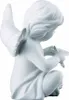 Rosenthal Engel mit Malerpalette Engel mittel Weiss matt Produktbild-Vorschau 5