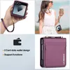Handyhülle für Samsung Galaxy Z Flip 7, Leder Crossbody Produktbild-Vorschau 5