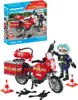 PLAYMOBIL Feuerwehrmotorrad am Unfallort Produktbild-Vorschau 7