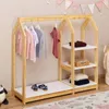 Kinder Kleiderständer SALLY, natur/weiß - Kinderzimmer Produktbild-Vorschau 1