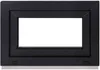 A black window frame on a white background. Anteprima dell’immagine prodotto