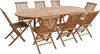 Happy Garden SETTEC04, Bois, 8 places, 1110 mm, 470 mm, 170 Voir les images du produit 1