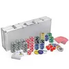 YARDIN Poker Case 500 Chips Texas Hold'em Poker Chips with Podgląd zdjęcia produktu 2