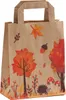 Papiertragetasche Motiv "Herbst", 18 + 8 x 22 cm, 25 Stück Produktbild-Vorschau 1