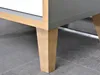 Wąska szafa 47 cm ANGELY - szary / biały Podgląd zdjęcia produktu 10
