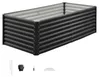 Jardinière surélevée en métal SucceBuy 1800 x 900 x 600 mm, Voir les images du produit 1