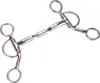 Equinate Billy Allen Bit Edelstahl Westernzaum mit Chaps Produktbild-Vorschau 1