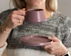 HowHomely Set di tazze Luna - Design elegante beige/rosa Anteprima dell’immagine prodotto 10