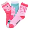 Peppa Wutz Pig Socken Mädchen 6 Paar Kindersocken mit Motiv Produktbild-Vorschau 2