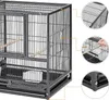 Yaheetech Großer Vogelkäfig Vogelvoliere Papageienkäfig Produktbild-Vorschau 9