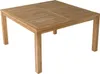 Table carrée 140cm en teck JAVA Voir les images du produit 1