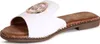 topschuhe24 3164 Damen Lack Pantoletten Glitzer Sandalen, Produktbild-Vorschau 3