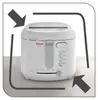 Tefal Uno Deep Fryer FF2031 Friteuse en blanc Voir les images du produit 14