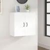 vidaXL Nástěnná skříňka bílá 60x31x60 cm Dřevěný materiál Náhled obrázku produktu 2