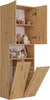 BDW Mobile da bagno, 2 cestini per biancheria, 2 ante Anteprima dell’immagine prodotto 2