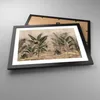 Gerahmtes Poster - Schwarzer Rahmen - Wald Blatt Baum - Produktbild-Vorschau 3