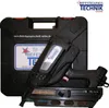 A gas nailer and its case are displayed against a white background. Produktbild-Vorschau
