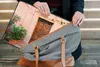 MuchoWow® Laptop Hülle 17 Zoll Laptoptasche Tür - Holz - Produktbild-Vorschau 7