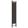 Möbel 6-tlg. Paravent Braun 200x220 cm Stoff - Paravents Produktbild-Vorschau 6