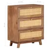 Credenza 61x35x76 cm in legno massiccio di mango Anteprima dell’immagine prodotto 8