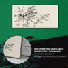 Leinwand Uhr Küche Wohnzimmer Bild 60x30 Malerei Asiatische Produktbild-Vorschau 5