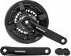 Kurbelgarnitur Shimano FC-TY301 mit Abdeckung 42/34/24 Produktbild-Vorschau 1
