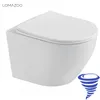 LOMAZOO LINEA Hänge-WC - Weiß - Rund Produktbild-Vorschau 1
