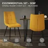 ML-Design Esszimmerstühle 2er Set Senfgelb, Produktbild-Vorschau 2