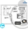 tecuro Fernthermometer 64 x 31 mm, Messbereich 10 - 105°C Produktbild-Vorschau 3