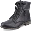 Rieker Damen Schnürboots Stiefeletten Reißverschluss Produktbild-Vorschau 58