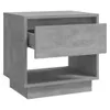 Nachttische 2 Stk. Betongrau 45x34x44 cm Holzwerkstoff , Produktbild-Vorschau 6
