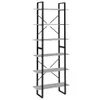 VidaXL 821319, Szary, Dąb, Metal, Drewno, 800 mm, 300 mm, Podgląd zdjęcia produktu 1