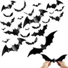 56 Stk Fledermaus Halloween Deko Gruselig Gro?,Fledermaus Produktbild-Vorschau 1