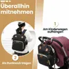 Laavir® Wickelrucksack - Inklusive Wickelmatte, Produktbild-Vorschau 5