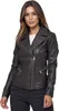 Tazzio Damen Lederjacke F506 Braun M Produktbild-Vorschau 3