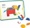 Magnetyczny zestaw do budowania Magic Tangram Puzzle 252pcs Podgląd zdjęcia produktu 3