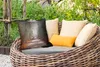 MuchoWow® Outdoor Kissen - Hirsche - Wald - Sonnenstrahlen Produktbild-Vorschau 3
