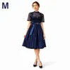 Dirndl Kleid Damen Lang, Trachtenkleid mit Schürze und Produktbild-Vorschau 1
