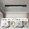 ZMH Deckenlampe LED Deckenleuchte Schwarz 32W 107CM Lang  Produktbild-Vorschau 6