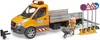 bruder 02677 MB Sprinter Kommunal mitFahrer L+S Modul und Produktbild-Vorschau 4