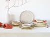 CreaTable, 24088, Uno Emiliana peach, Tellerset 12-tlg, Produktbild-Vorschau 3