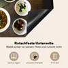 KitchenYeah© Herdabdeckplatte Weiße Teller und Schüsseln Produktbild-Vorschau 5