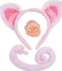 Bristol Novelty Kinder Schwein-Kostüm Zubehör Set BN2287 Produktbild-Vorschau 1