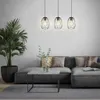 Pendelleuchte Hängelampe Drahtschirme Vintage 3xE27 60W Produktbild-Vorschau 4