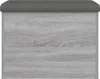 Panca con contenitore Grey Sonoma 62x42x45 cm Materiale a Anteprima dell’immagine prodotto 5