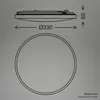 LED Deckenlampe Deckenleuchte Wohnzimmer Neutralweiß Produktbild-Vorschau 8